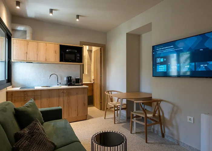 公寓 Asklipiou Cube - Mediterranean 卡拉马塔