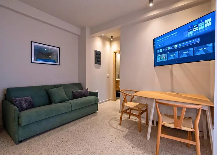 Asklipiou Cube - Mediterranean 公寓 卡拉马塔